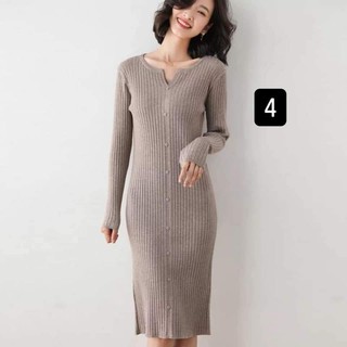 Váy len nữ phong cách Hàn Quốc