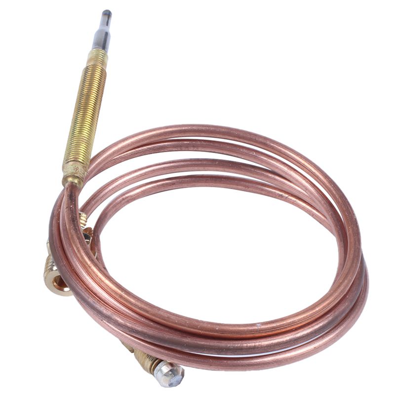 Bộ Hai Cặp Nhiệt Điện 900Mm M6X0.75 Kèm Đai Ốc (Năm) Thay Thế Cho Bếp Ga