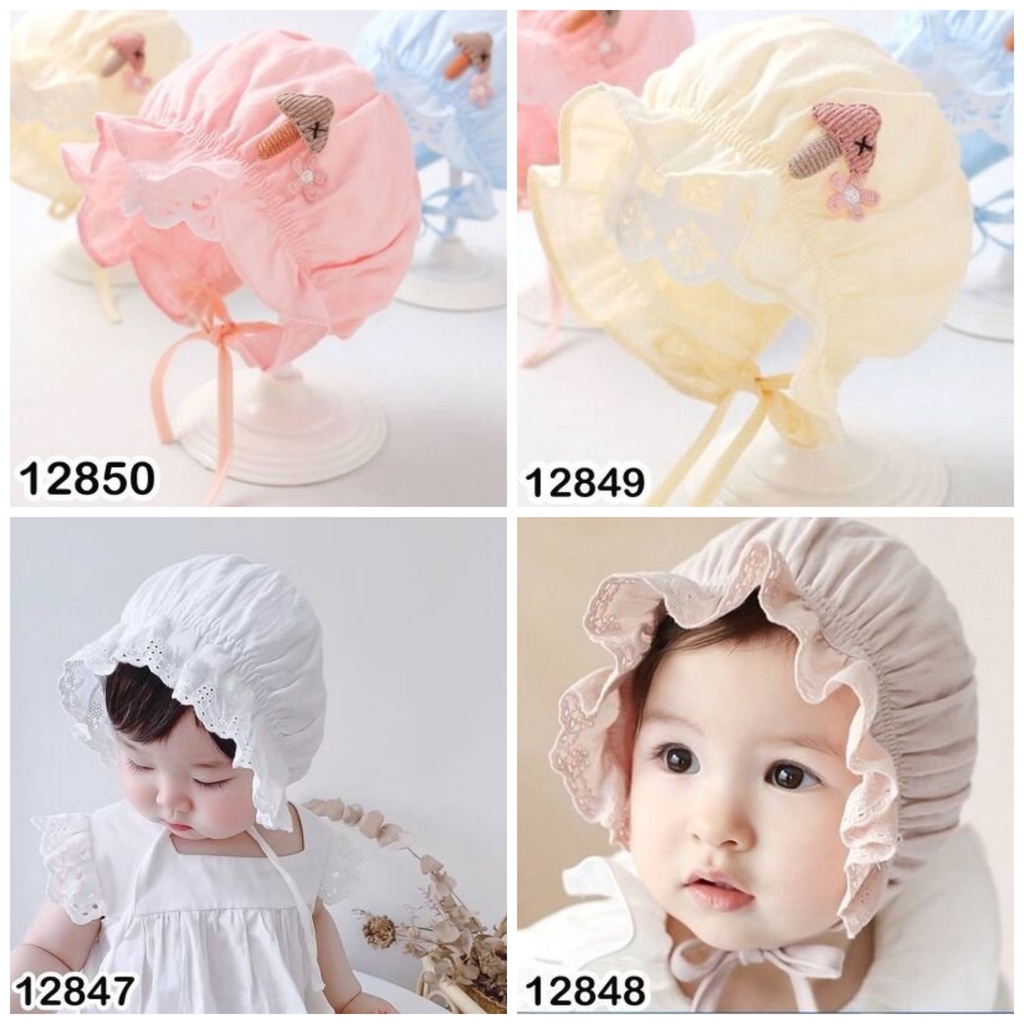 NÓN BÈO SƠ SINH SIÊU DỄ THƯƠNG CHO BÉ 6-24M