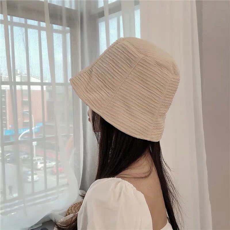 Mũ Xô Ngư Dân Chống Nắng Voan Vân Ngang P2144