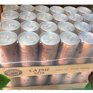 Thùng 24 lon Cafe sữa đá Highlands 235ml