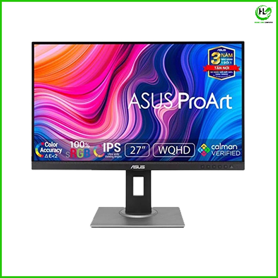 Màn Hình Máy Tính Asus Pro Art 24 Inch Màn Hình IPS 75Hz PA248QV Hàng Chính Hãng Bảo Hành 3 Năm - Hoàng Long Computer