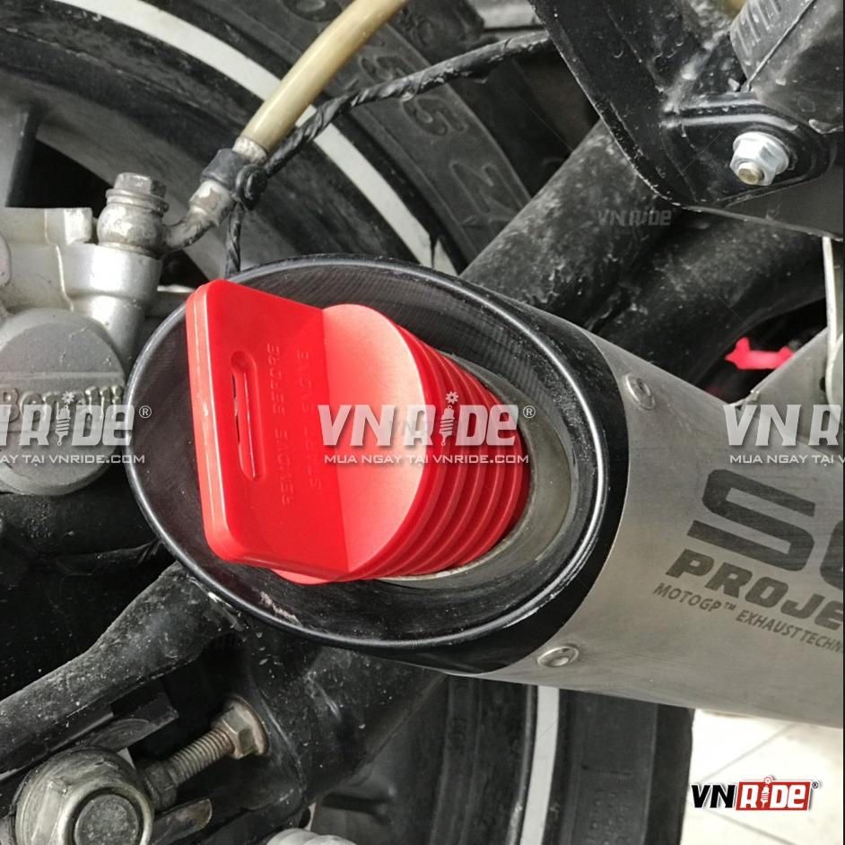 Bịt chống nước cho lon pô độ