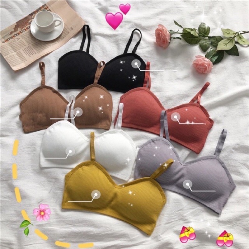 Áo Bra Gân Cúp Tròn Ngực Cực Sành Điệu 8836