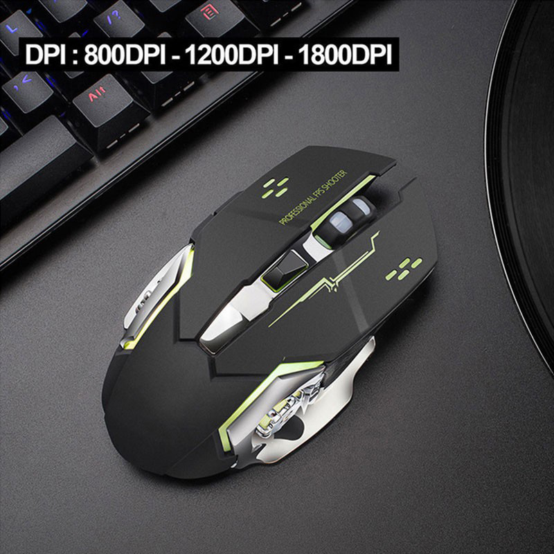 【YUKV】2.4GHz Optical Wireless Mouse with USB Receiver for PC/laptop