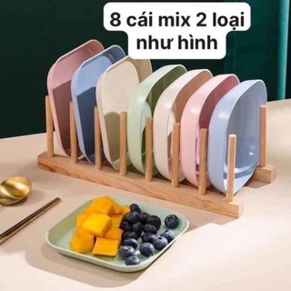 Sét 8 Đĩa Lúa Mạch ✅Giá Sỉ ✅ Bộ Đĩa Lúa Mạch Hót 2021