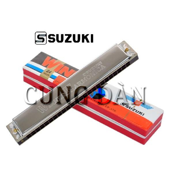 Kèn harmonica tremolo Suzuki Winner 24 Lỗ