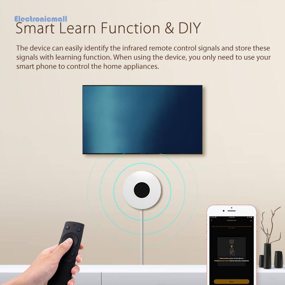 Điều Khiển Từ Xa Thông Minh 2.4g Wifi Ir Cho Máy Lạnh Tv