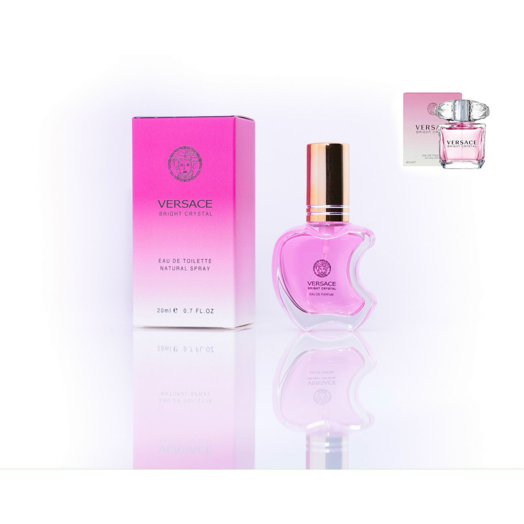 Nước Hoa VERSACE Bright Crystal 20ml mẫu táo dạng xịt- NinaStore- Cosmetics