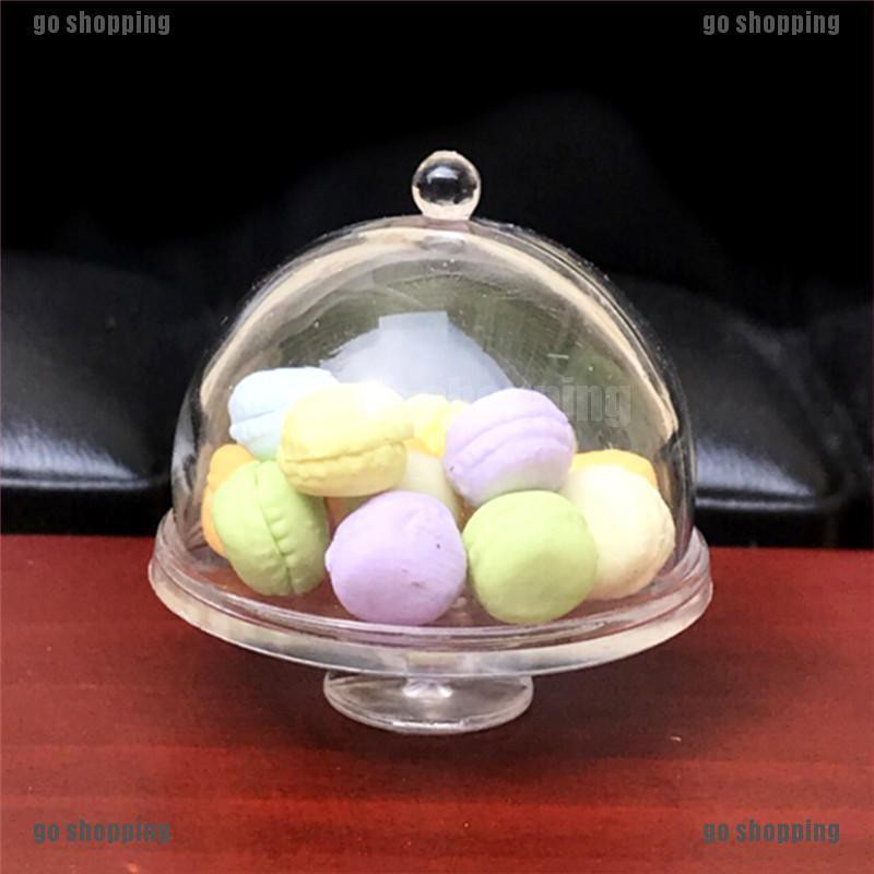 {go shopping}Dollhouse Miniature 1:12 Scale Dolls Plastic Dessert Snack Can Jar Pot