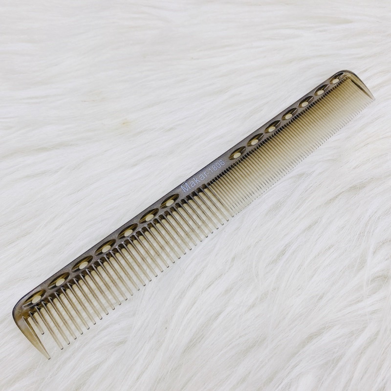 Lược hớt tóc nam nữ  MAKAR 1806 chuyên nghiệp, lược cắt tóc barber