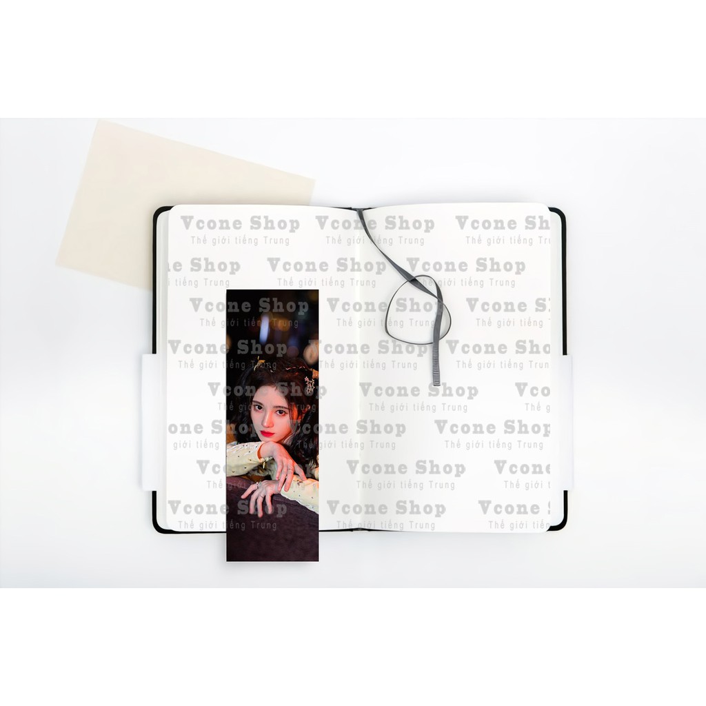 (8 tấm) Bookmark IN HÌNH Hoàng Mộng Oánh 2 mặt idol diễn viên cpop quà tặng xinh xắn