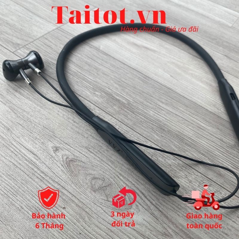 Tai nghe bluetooth V-H3  chính hãng, Tai nghe thể thao V-H3 âm thanh sống động chống chịu mồi hồi mạnh mẽ  - Taitot