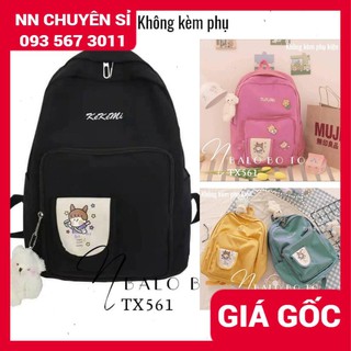 Balo bố to ⚡ảnh thật⚡ balo to vừa a4 giá rẻ tx561