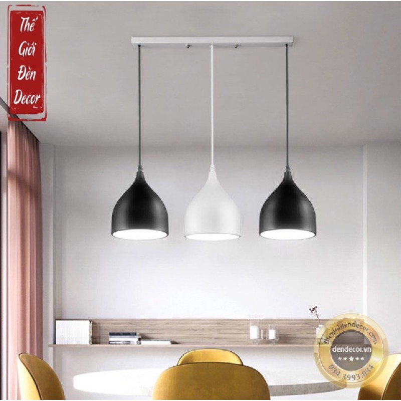 Đèn trang trí T059, chao đèn thả giọt lệ,giọt nước nhỏ D180