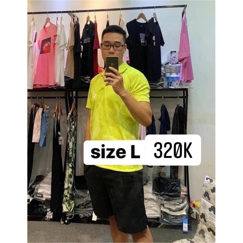 [Mã SKAMAP6 giảm 8% TỐI ĐA 50K đơn250K] áo Polo Uniqlo xách tay chính hãng