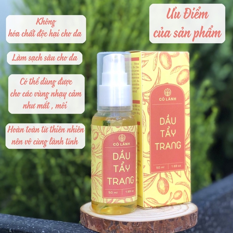 Dầu tẩy trang Cỏ Lành 50ml