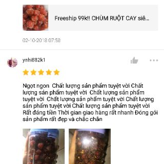 Chùm ruột muối ớt 1KG