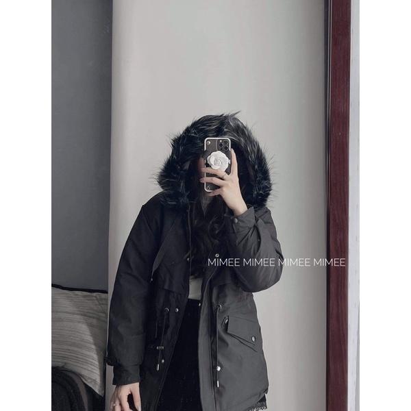 Áo khoác parka MH túi nắp mimee
