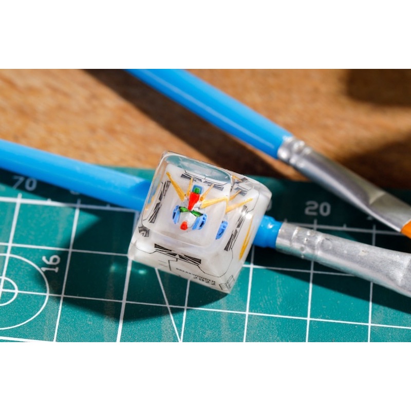 Nút bàn phím cơ Gundam heard.Keycap resin.Keycap Artisan