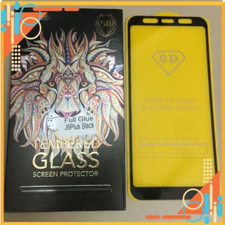 Dán full 9D glue Samsung J6 plus 2018
