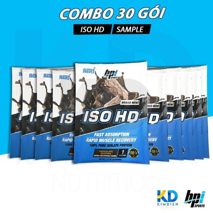 [Xả Kho 3 Ngày] 30 Gói ISO HD 1 lần dùng (32gram)