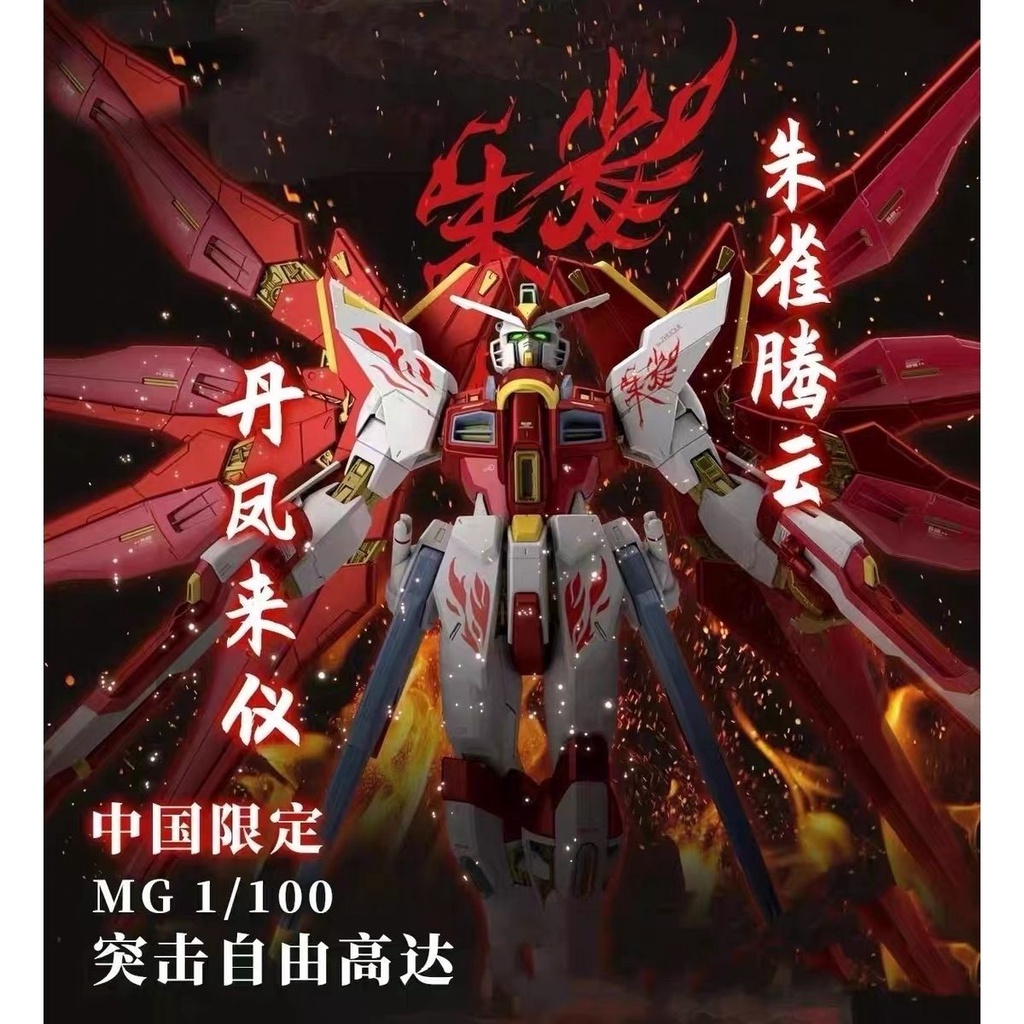 Mô Hình Lắp Ráp Mg Strike Freedom 1 / 100 Suzaku Phiên Bản Giới Hạn