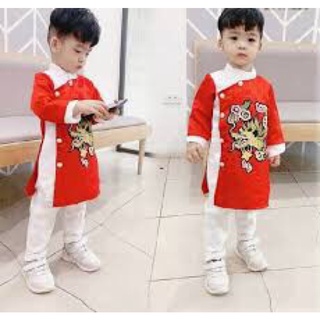RẬP GIẤY MAY ÁO DÀI BÉ TRAI (1-10 tuổi)