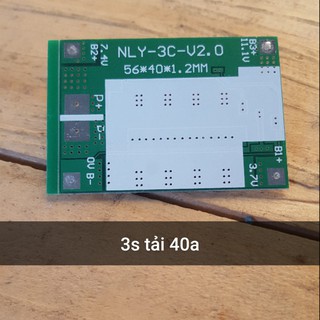Mạch Bảo Vệ Pin -- 12.6v 40A