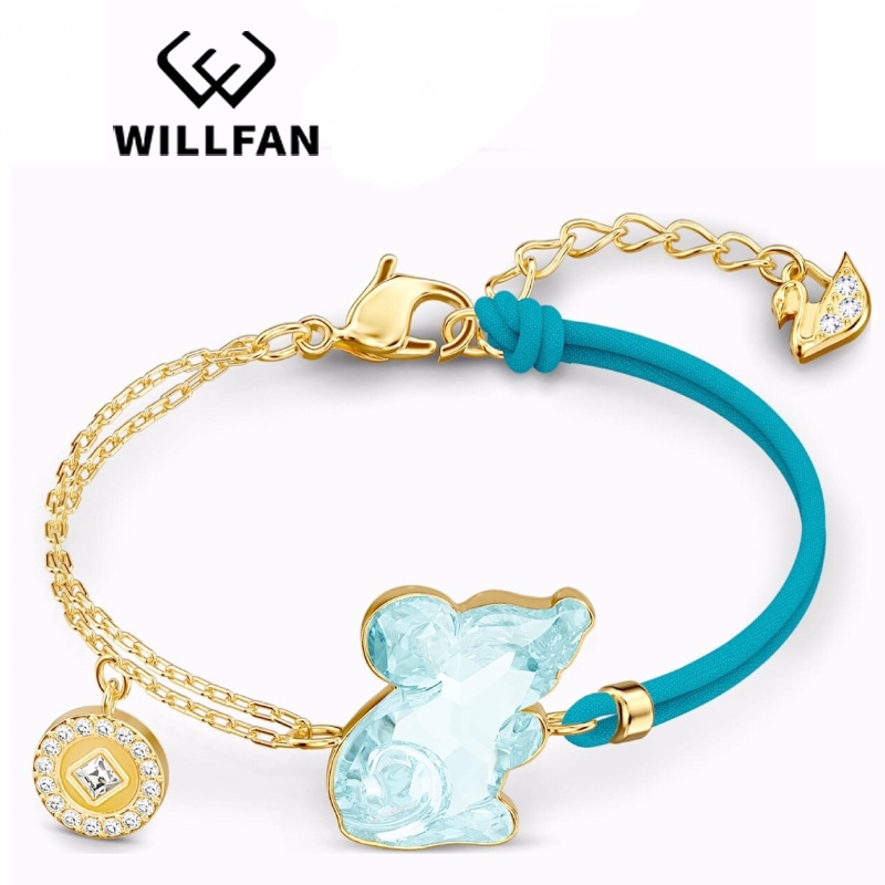 FLASH SALE 100% WILLFAN SET Nữ Twelve Zodiac of Mouse FASHION Crystal trang sức đeo Trang sức