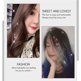 Tóc Kim Tuyến ❤️FREESHIP❤️ Set 120 Sợi Tóc Giả Dùng Để Trang Trí Cho Tóc