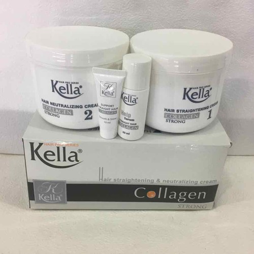 Thuốc duỗi tóc Collagen Kella 500ml chính hãng giá rẻ