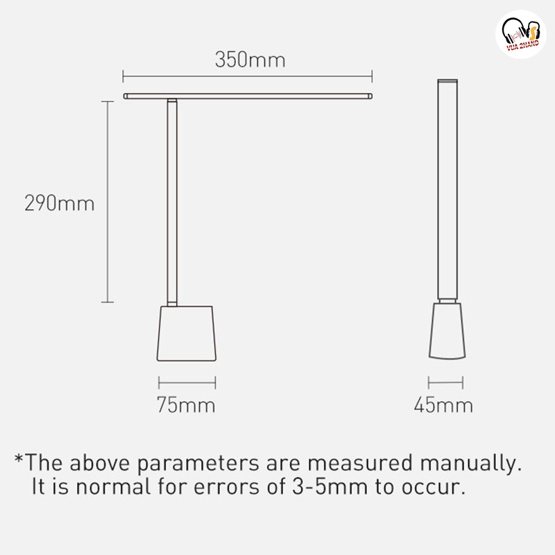 Đèn để bàn thông minh Baseus Smart Eye Series Charging Desk Lamp (Cảm biến ánh sáng tự động, pin sạc )