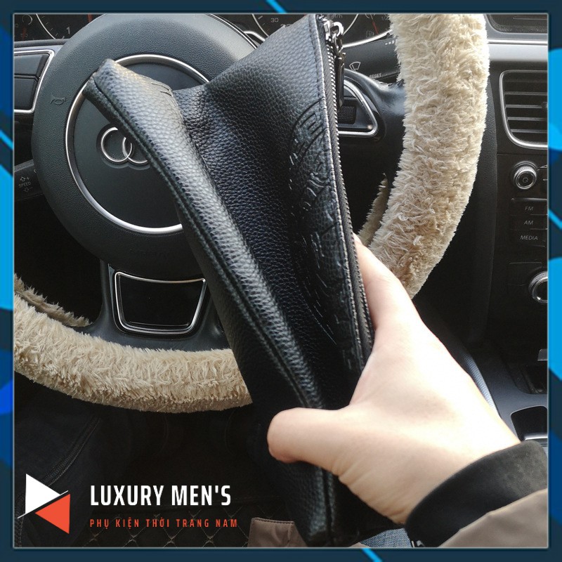 Ví cầm tay nam versace cao cấp