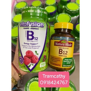 vitamin B12 1000 mcg nature made hàng mỹ