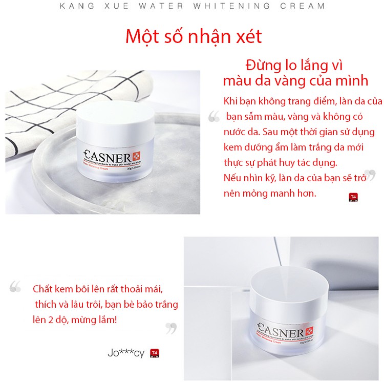Kem dưỡng trắng ngừa tàn nhang CASNER nội địa trung Công ty Quảng Châu Oupai Cosmetics Co., Ltd