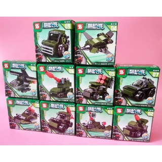 BỘ ĐỒ CHƠI LẮP RÁP MÔ HÌNH PHƯƠNG TIỆN QUÂN ĐỘI