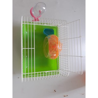 Lồng hamster khay cao