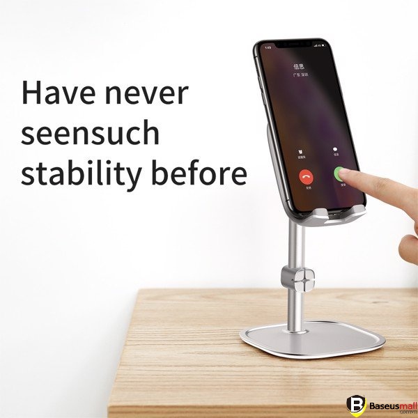 Baseus -BaseusMall VN Bộ đế giữ điện thoại và máy tính bảng để bàn Baseus Literary Youth Desktop Bracket