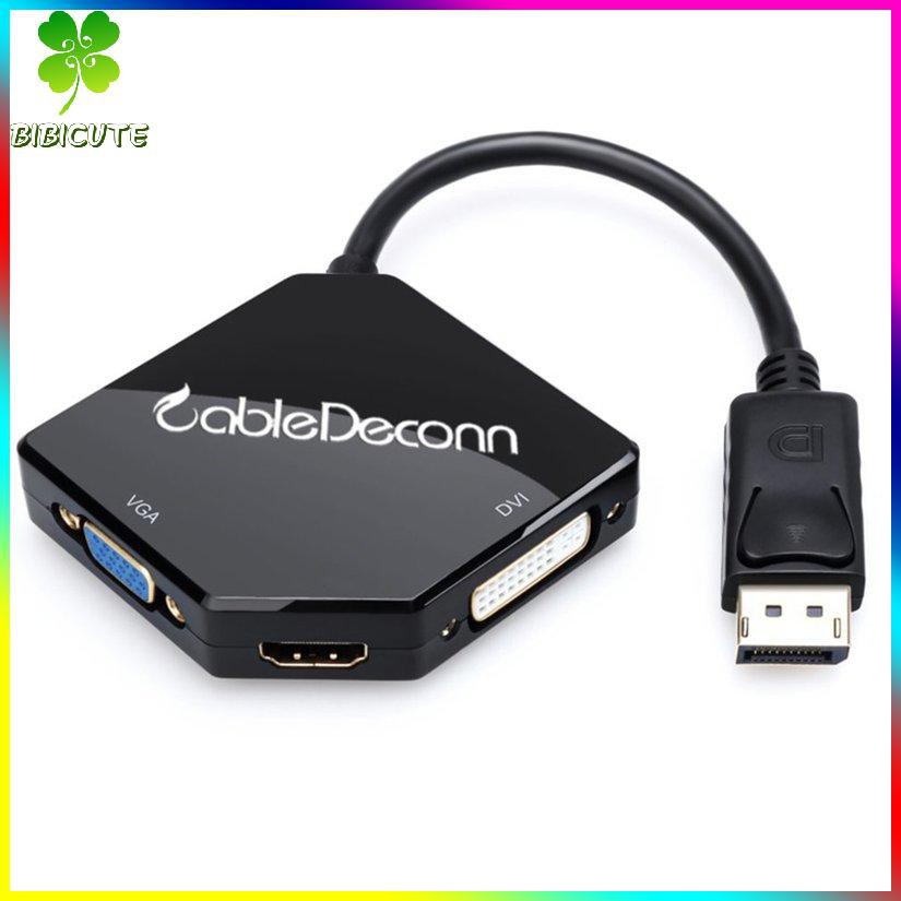 Bộ Chuyển Đổi Displayport Sang Hdmi-Compatible + Vga + Dvi