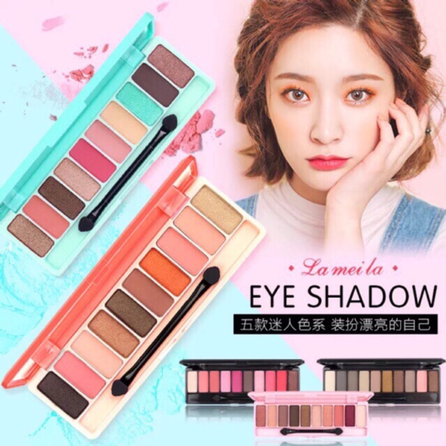 Bảng mắt Lameila 10 màu