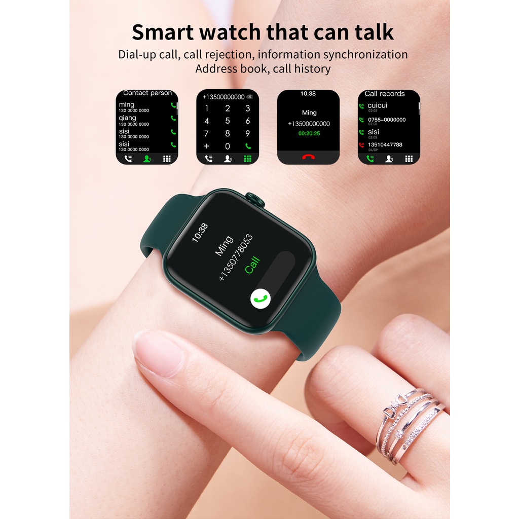 Đồng Hồ Thông Minh X8 Max IWO 14 Pro Max Series 7 Kết Nối Bluetooth Chống Thấm Nước