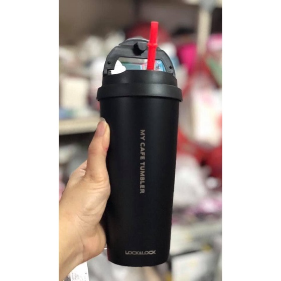 Ly giữ nhiệt Lock&Lock bằng thép không gỉ Clip Tumbler LHC4151 540ml giữ nóng 6h và lạnh 12h, vệ sinh, an toàn tuyệt đối