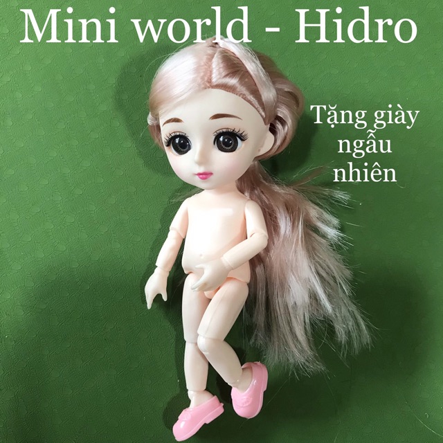 Búp bê Baboliy bjd 16cm Full khớp Ob11 dễ thương