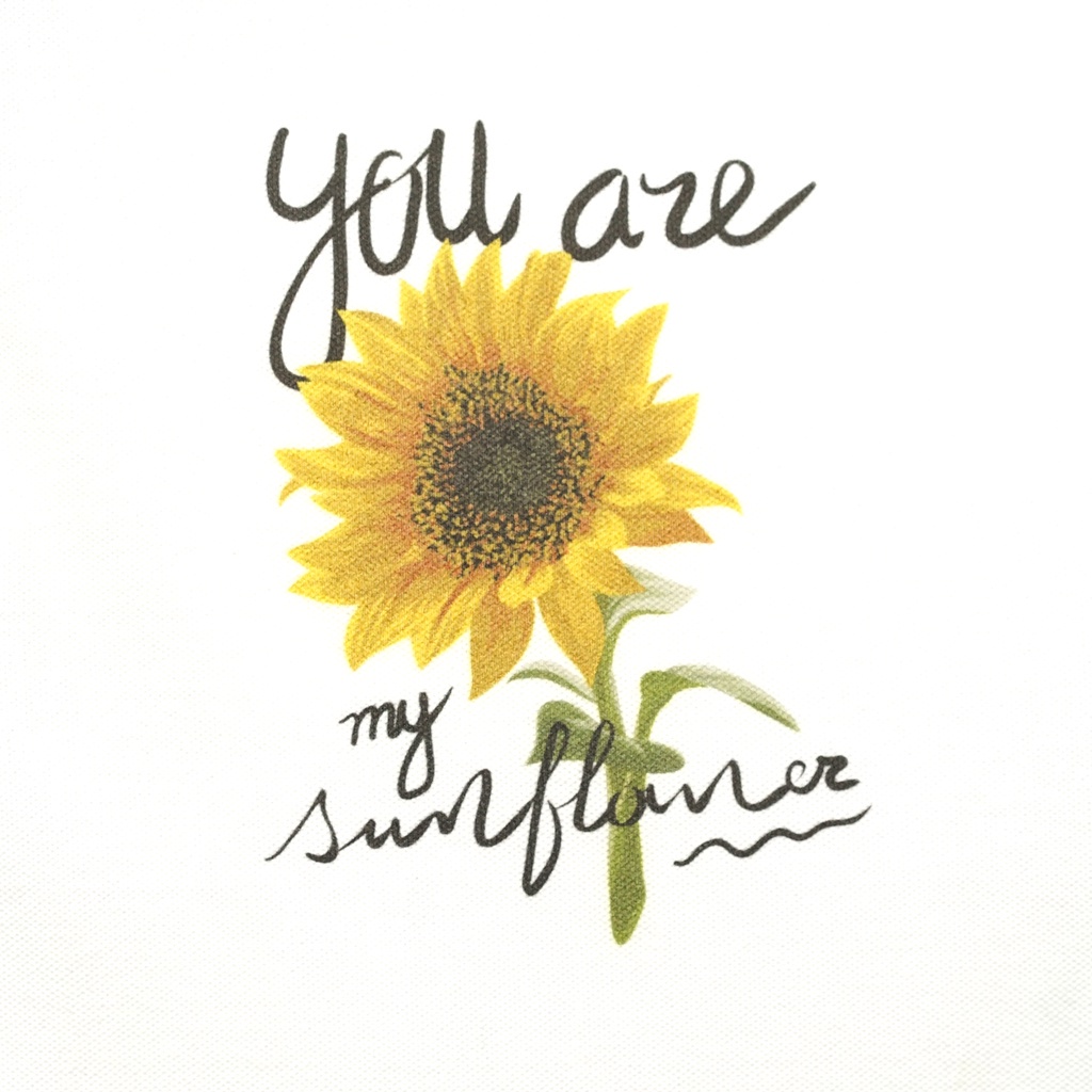 Áo Polo Basic Unisex In Hình Hoa Hướng Dương Dáng Suông Vải Cá Sấu Mềm Mịn Tato