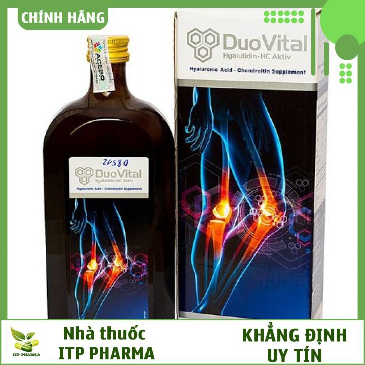 DuoVital - Bổ sung chất nhờn cho sụn khớp, hàng nhập nguyên chai từ Đức - Nhà thuốc ITP Pharma