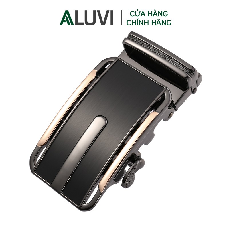 Mặt thắt lưng nam Aluvi, kiểu mặt khóa thắt lưng tự động, phù hợp dây lưng, dây nịt nam bản 3.5cm - MT2