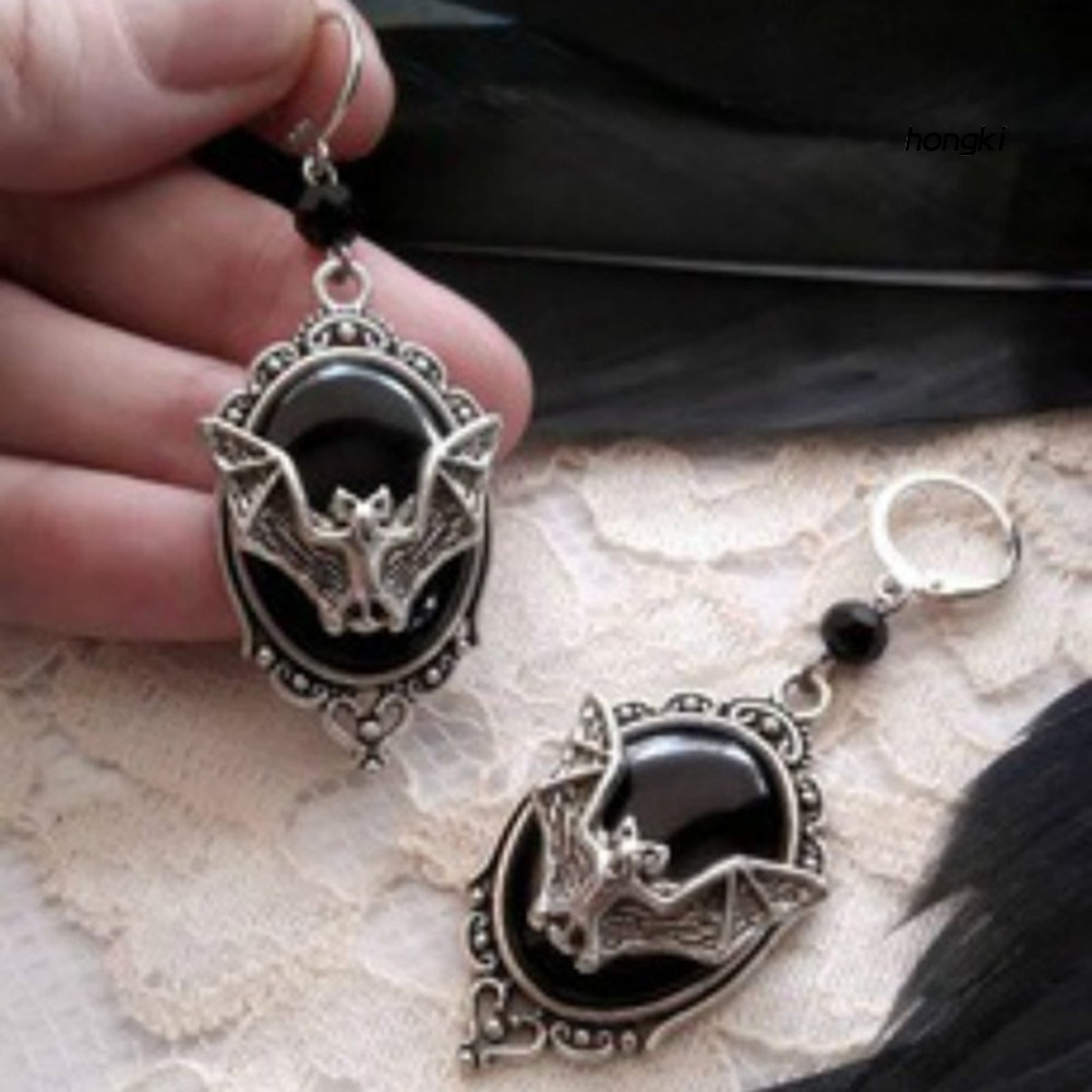 Bông Tai Hình Dơi Phong Cách Cổ Điển Cho Nữ