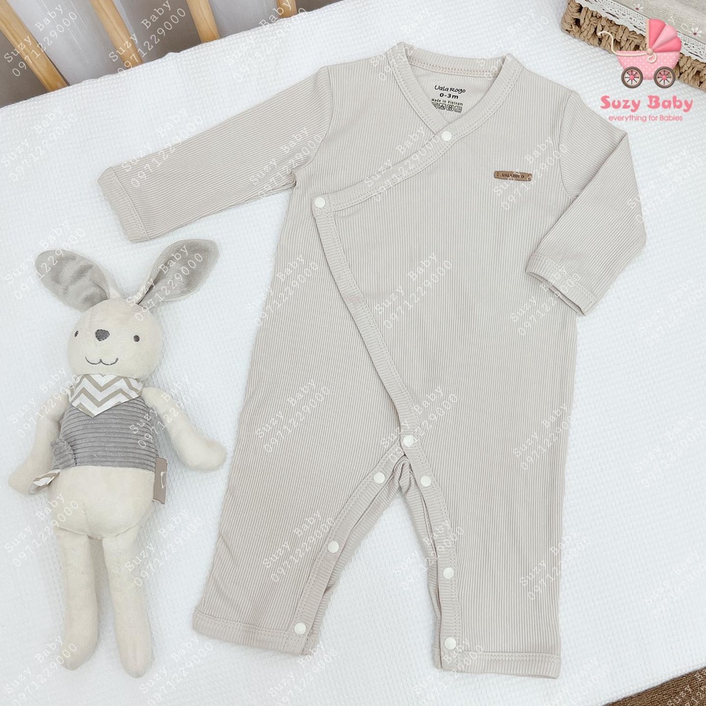 Body Uala rogo vạt chéo vai thun siêu mát cho bé - Suzy Baby