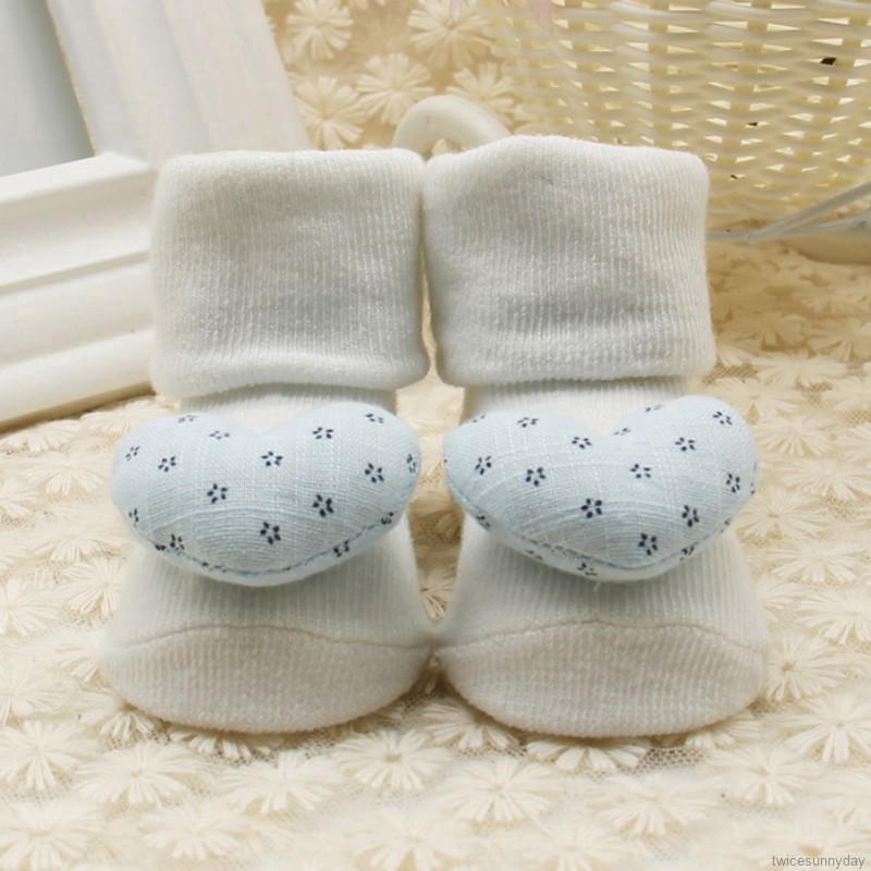 Đôi vớ trang trí hình ngôi sao trái tim dễ thương cho bé